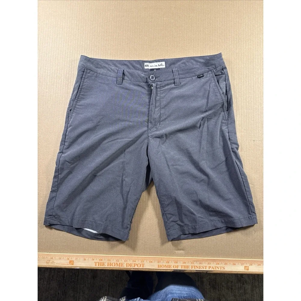 Travis Mathew~Stretch Golf Shorts~ Gray~Men's Size 36
